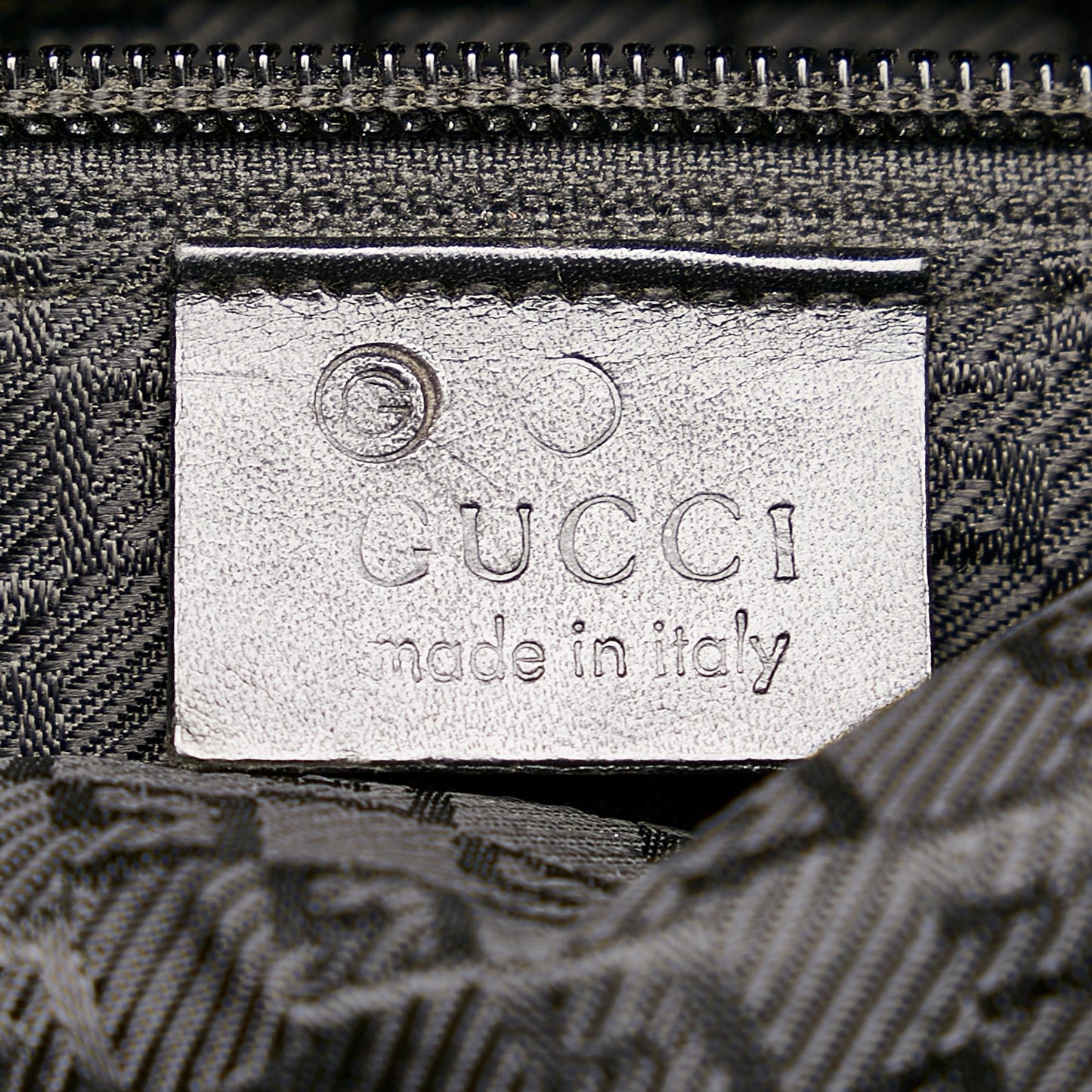 Gucci Web Nylon Backpack