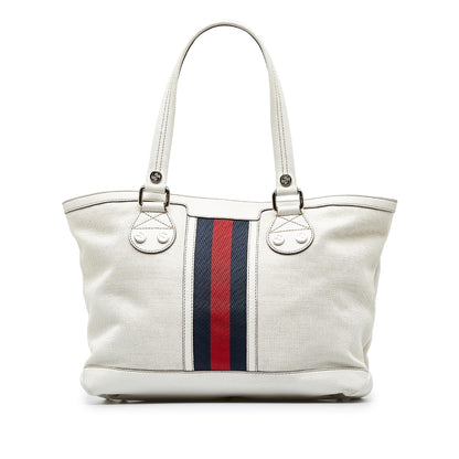 Gucci Web Sunset Tote Bag (SHG-Phveam)