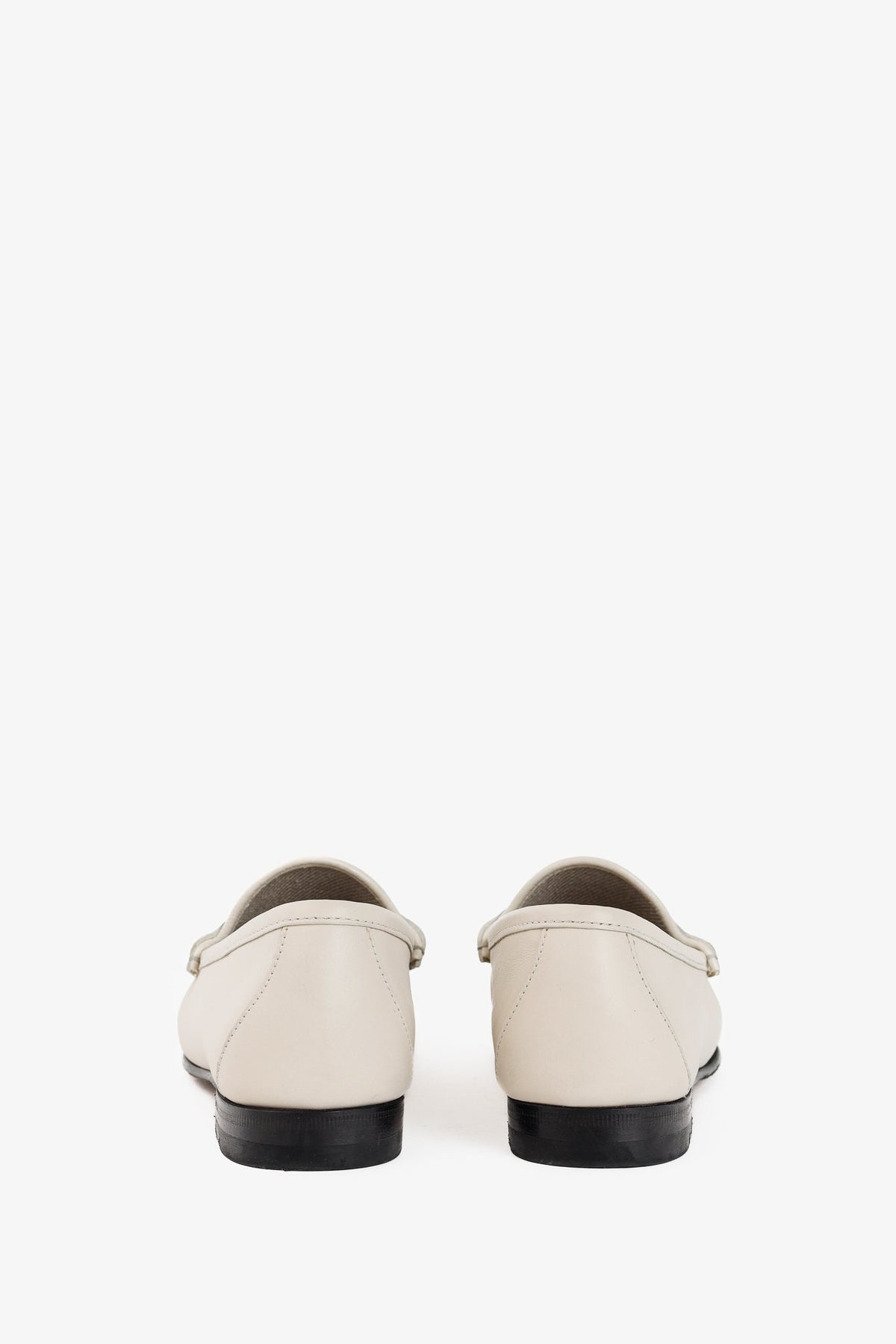 Gucci Horsebit 1953 White Leather Loafers