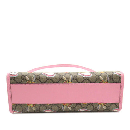 Gucci Yuko Higuchi GG Supreme Floral Rabbit Satchel (SHG-0nTePk)