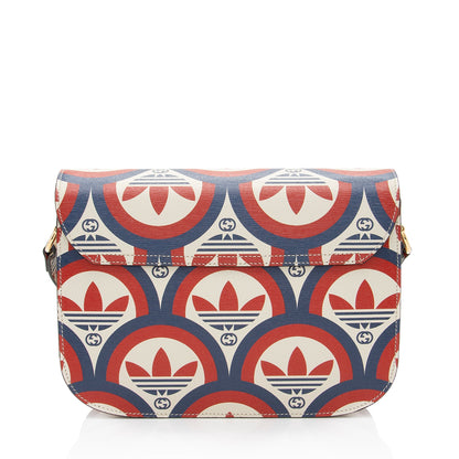 Gucci x Adidas Calfskin Interlocking G Horsebit 1955 Small Shoulder Bag