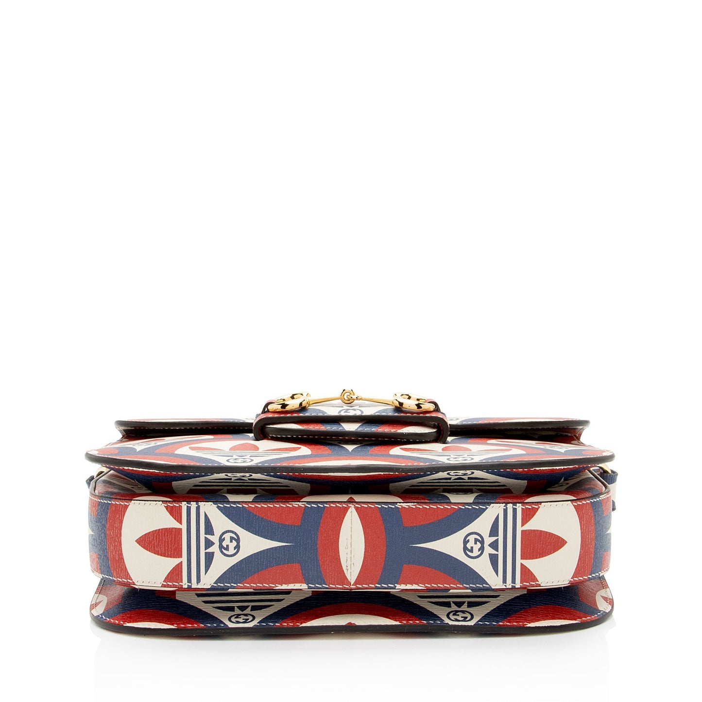 Gucci x Adidas Calfskin Interlocking G Horsebit 1955 Small Shoulder Bag