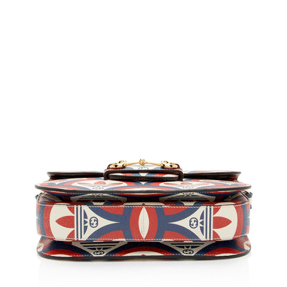 Gucci x Adidas Calfskin Interlocking G Horsebit 1955 Small Shoulder Bag
