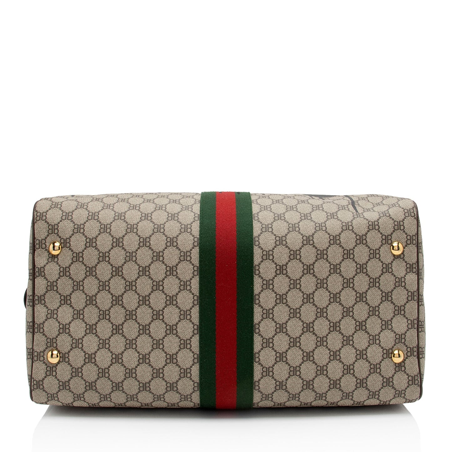Gucci x Balenciaga GG Supreme The Hacker Project Graffiti Duffle Bag (SHF-qGpKTv)