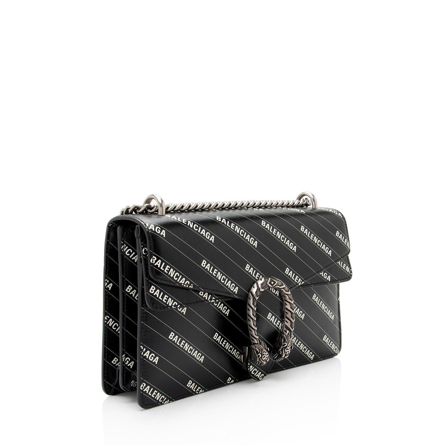 Gucci x Balenciaga Leather Dionysus The Hacker Project Small Shoulder Bag (SHF-qNmspE)