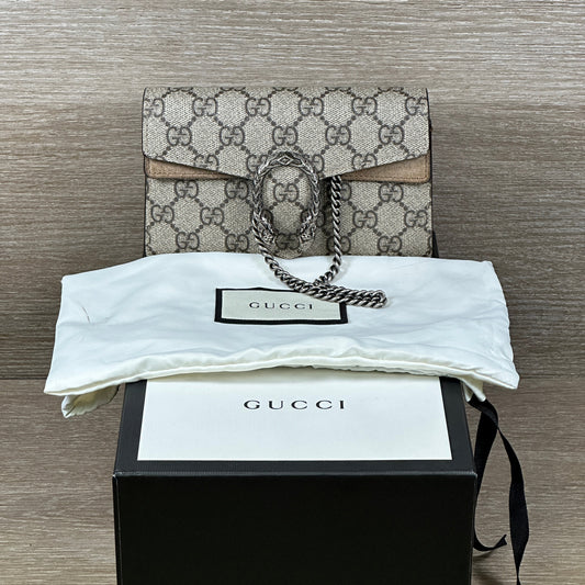 Gucci Dionysus Super Mini Supreme Canvas