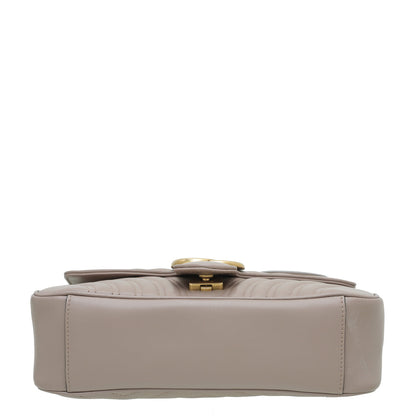 Gucci Dusty Pink GG Marmont Matelassé Small Bag
