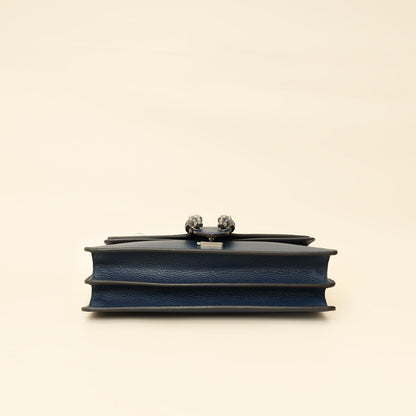 Gucci Navy Blue Dionysus Small Shoulder Bag
