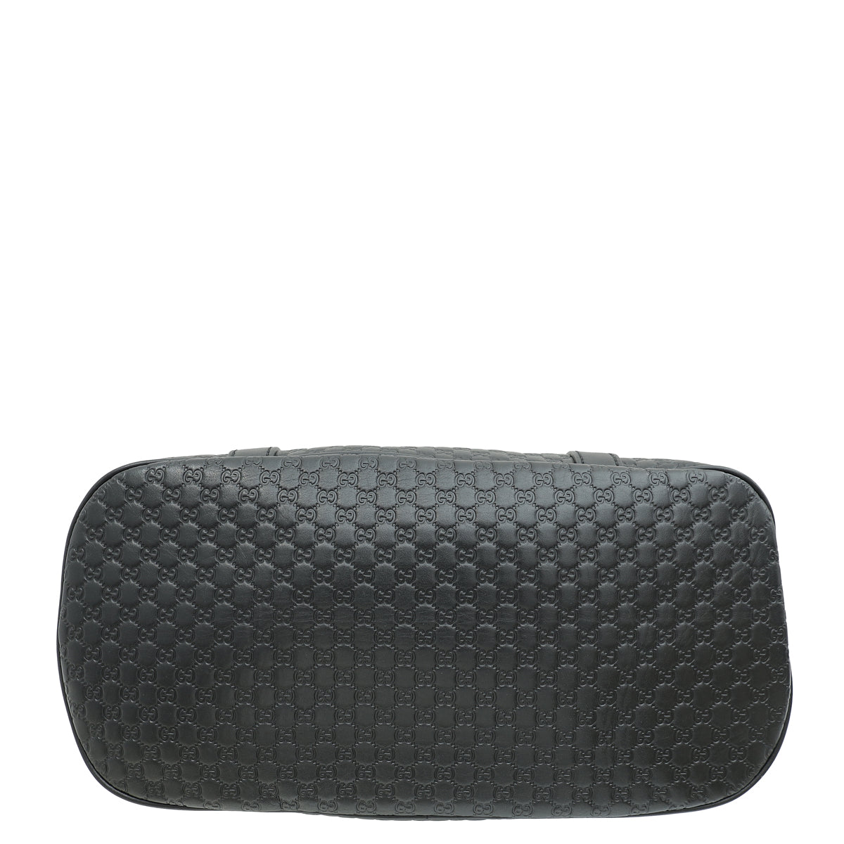 Gucci Black GG Microguccissima Dome Satchel Medium Bag