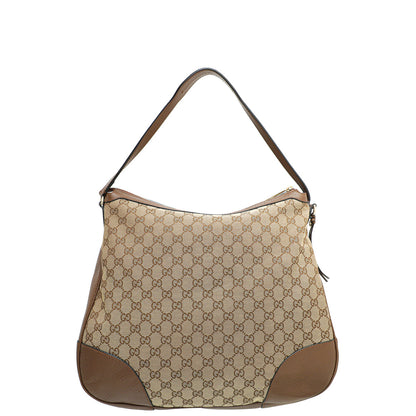 Gucci Bicolor GG Bree Hobo Bag