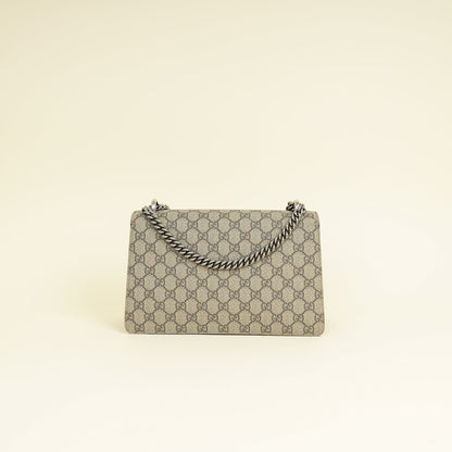 Gucci Bicolor GG Supreme Dionysus Medium Shoulder Bag