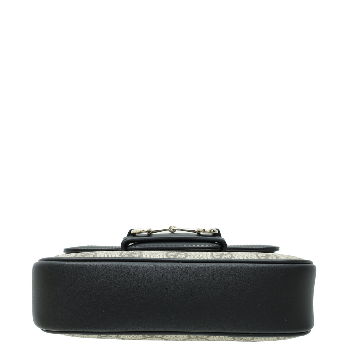 Gucci Bicolor GG Supreme Horsebit 1955 Flap Mini Bag