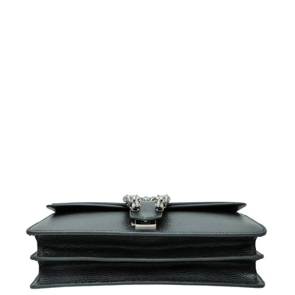 Gucci Black Dionysus Crystal Small Bag