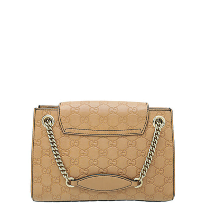 Gucci Light Brown Guccissima Emily Small Bag