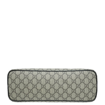Gucci Bicolor GG Supreme Convertible Zip Tote Bag