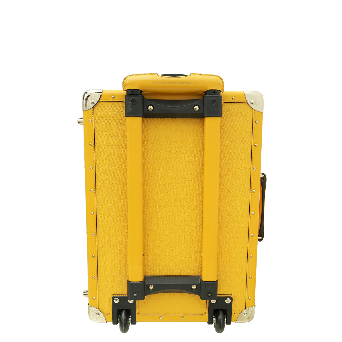 Gucci Yellow Bright Diamante Structured Lux Suitcase
