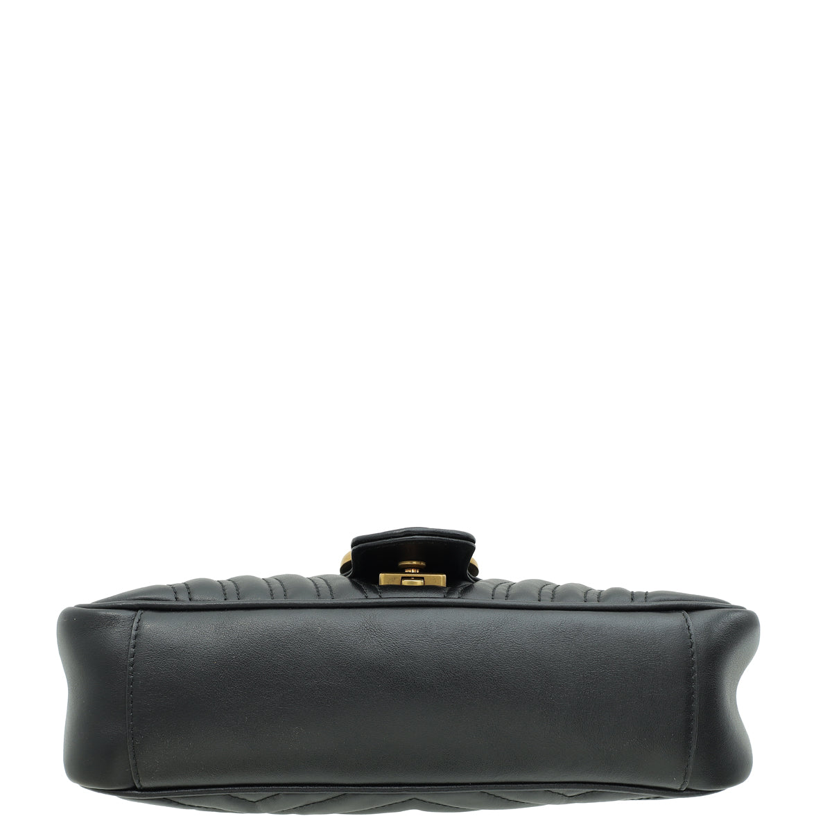 Gucci Black GG Marmont Matelasse Small Shoulder Bag