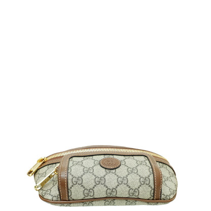 Gucci Tricolor GG Supreme Interlocking G Belt Bag