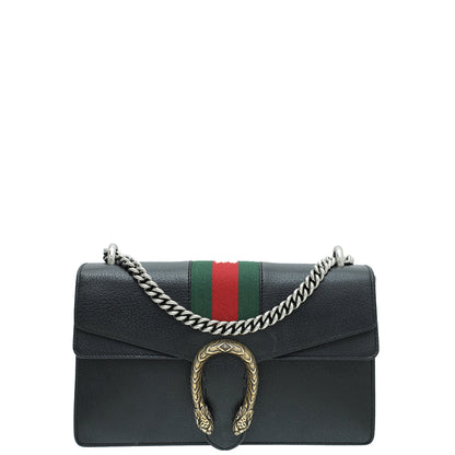 Gucci Black Web Dionysus Small Bag