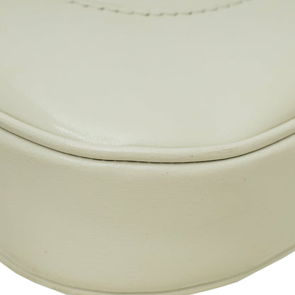 Gucci White Jackie 1961 Small Shoulder Bag