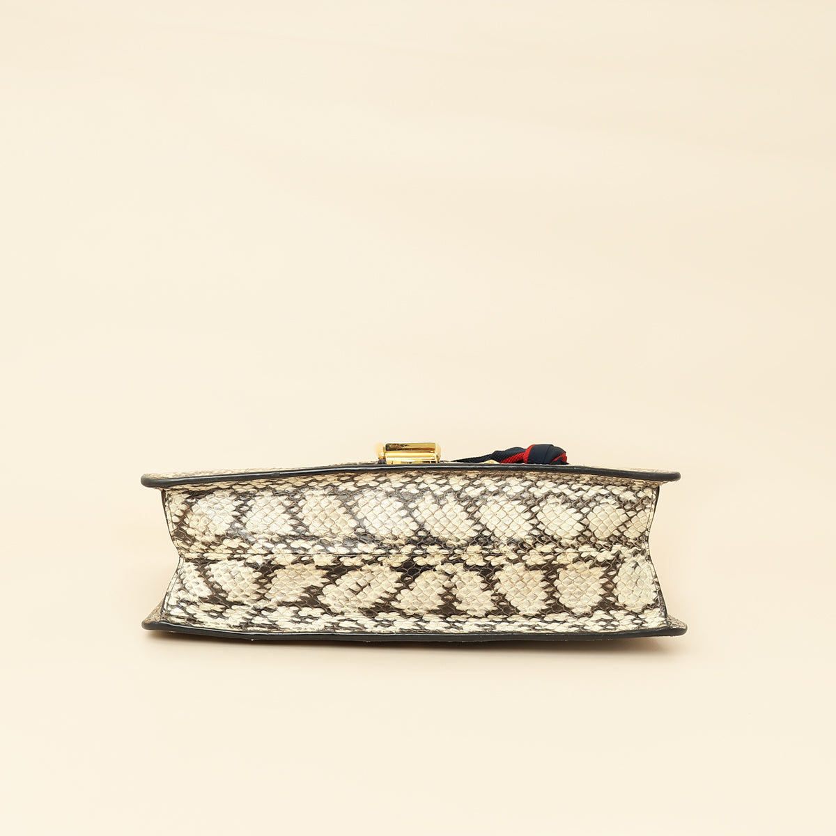 Gucci Bicolor Python Sylvie Small Shoulder Bag