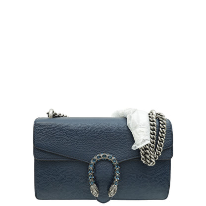 Gucci Navy Blue Dionysus Small Shoulder Bag