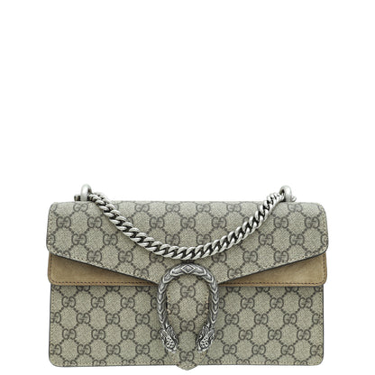 Gucci Ebony GG Supreme Dionysus Small Shoulder Bag