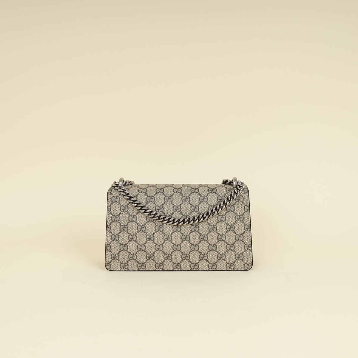 Gucci Bicolor GG Supreme Crystal Dionysus Small Shoulder Bag