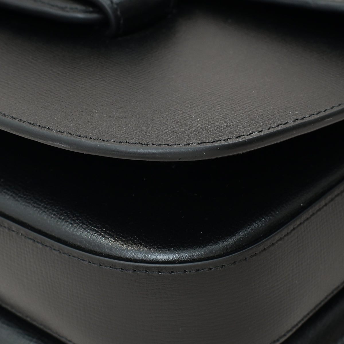 Gucci Black Horsebit 1955 Medium Flap Bag
