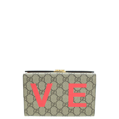 Gucci Bicolor GG Supreme Valentine's Day Mini Bag