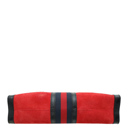 Gucci Bicolor Ophidia Slip Handle Tote Bag