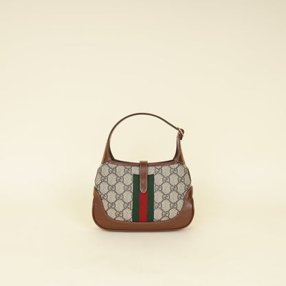 Gucci Ebony GG Supreme Jackie 1961 Mini Bag