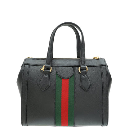 Gucci Black Ophidia Small Tote Shoulder Bag