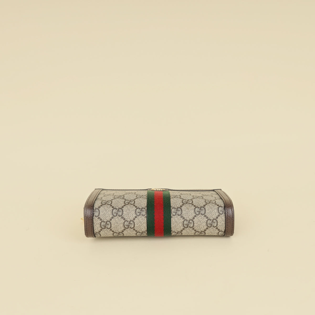 Gucci Bicolor GG Supreme Ophidia Wristlet Pouch