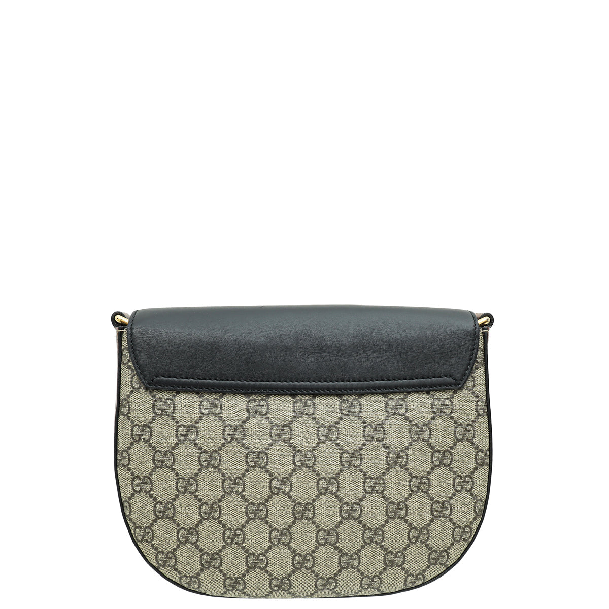 Gucci Multicolor GG Supreme Web Padlock Messenger Medium Bag