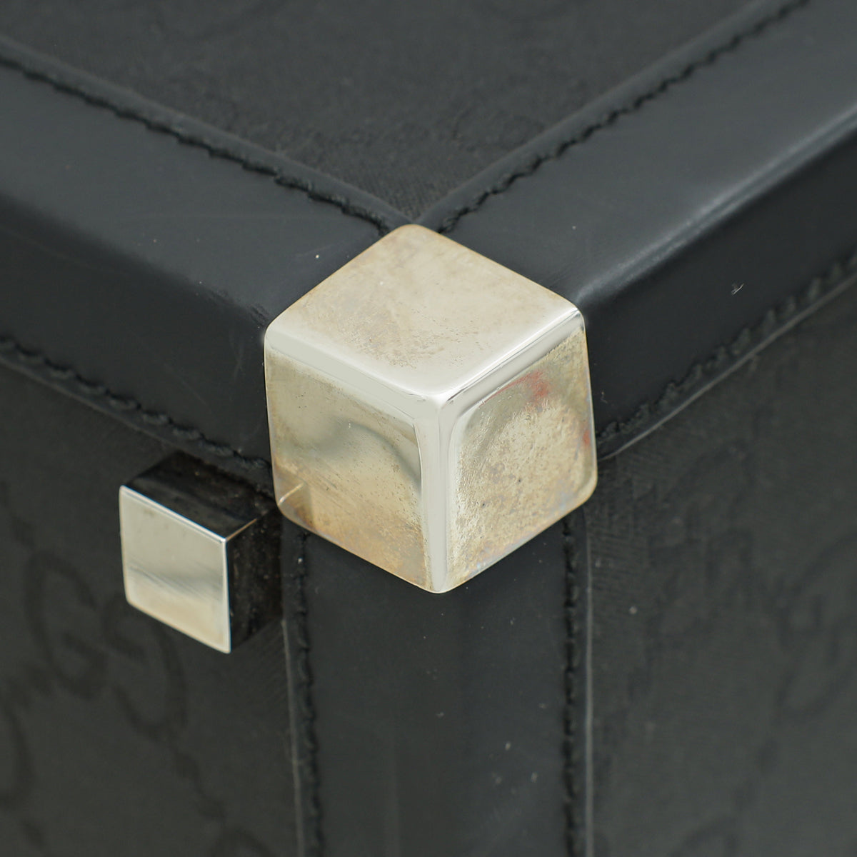 Gucci Black GG Vanity Case