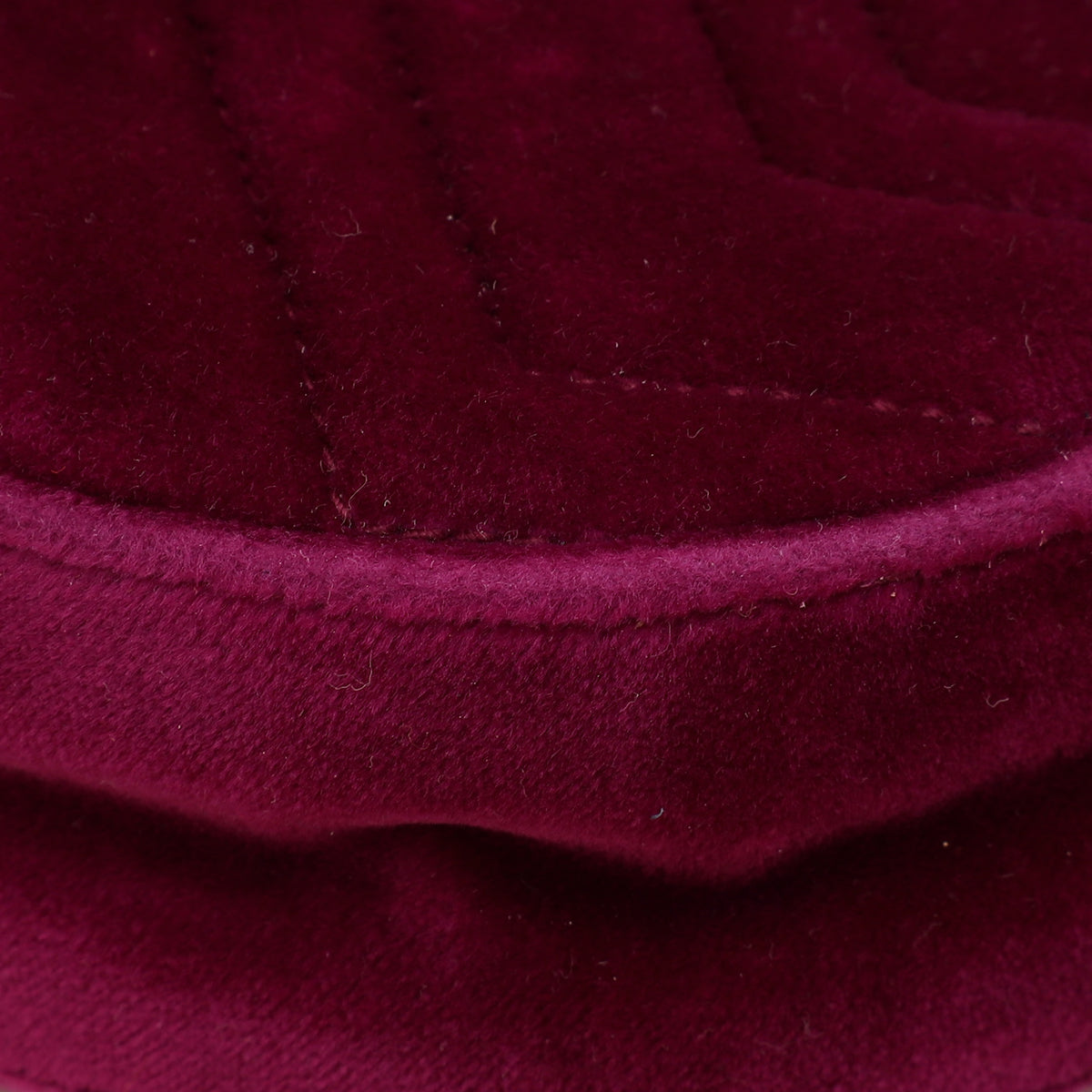 Gucci Violet GG Marmont Velvet Mini Belt Bag