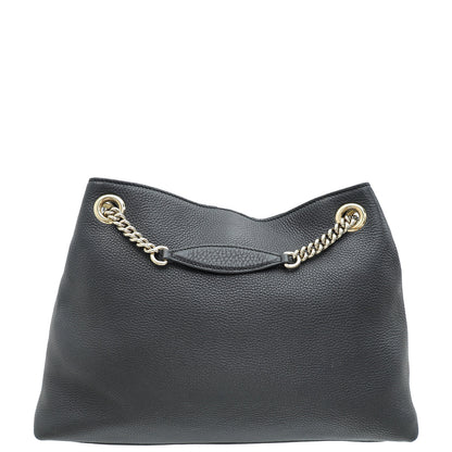 Gucci Black Soho Tassel Tote Bag