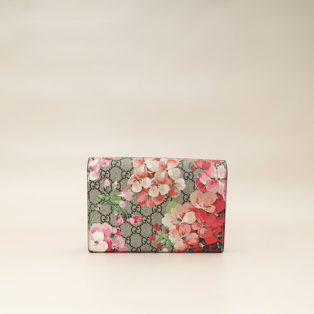 Gucci Ebony Multicolor GG Supreme Blooms Mini Dionysus Chain Bag
