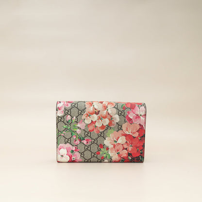 Gucci Ebony Multicolor GG Supreme Blooms Mini Dionysus Chain Bag