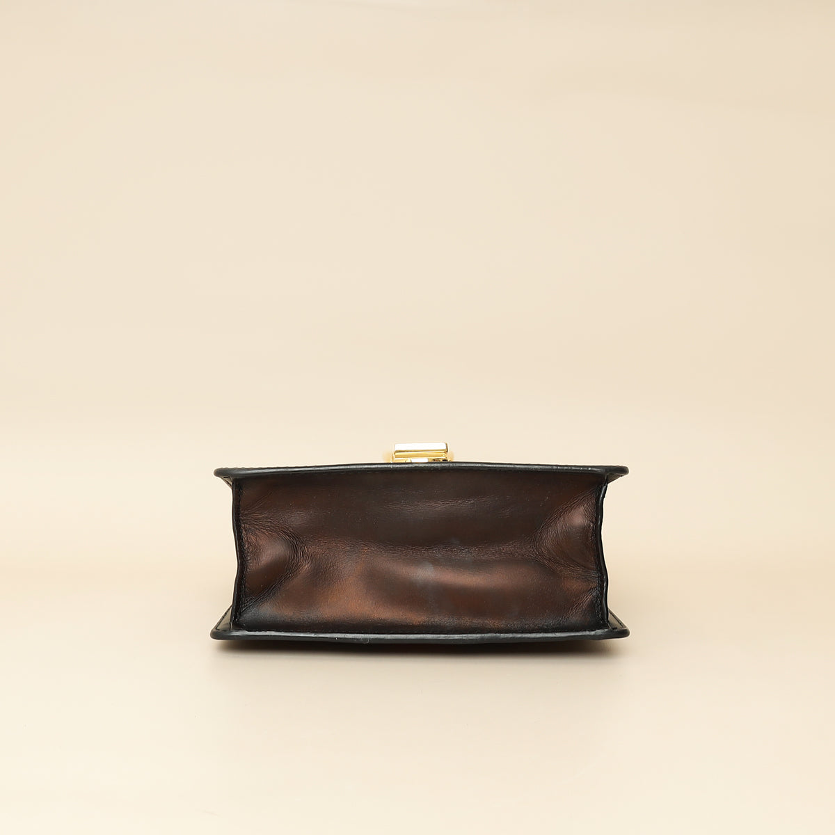 Gucci Black Sylvie Mini Chain Shoulder Bag