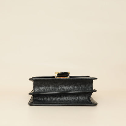 Gucci Black Interlocking G Chain Bag
