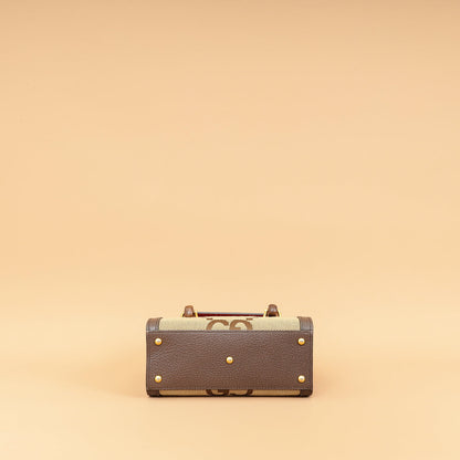 Gucci Bicolor Jumbo GG Mini Diana Tote Bag