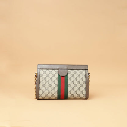 Gucci Multicolor GG Ophidia Medium Shoulder Bag
