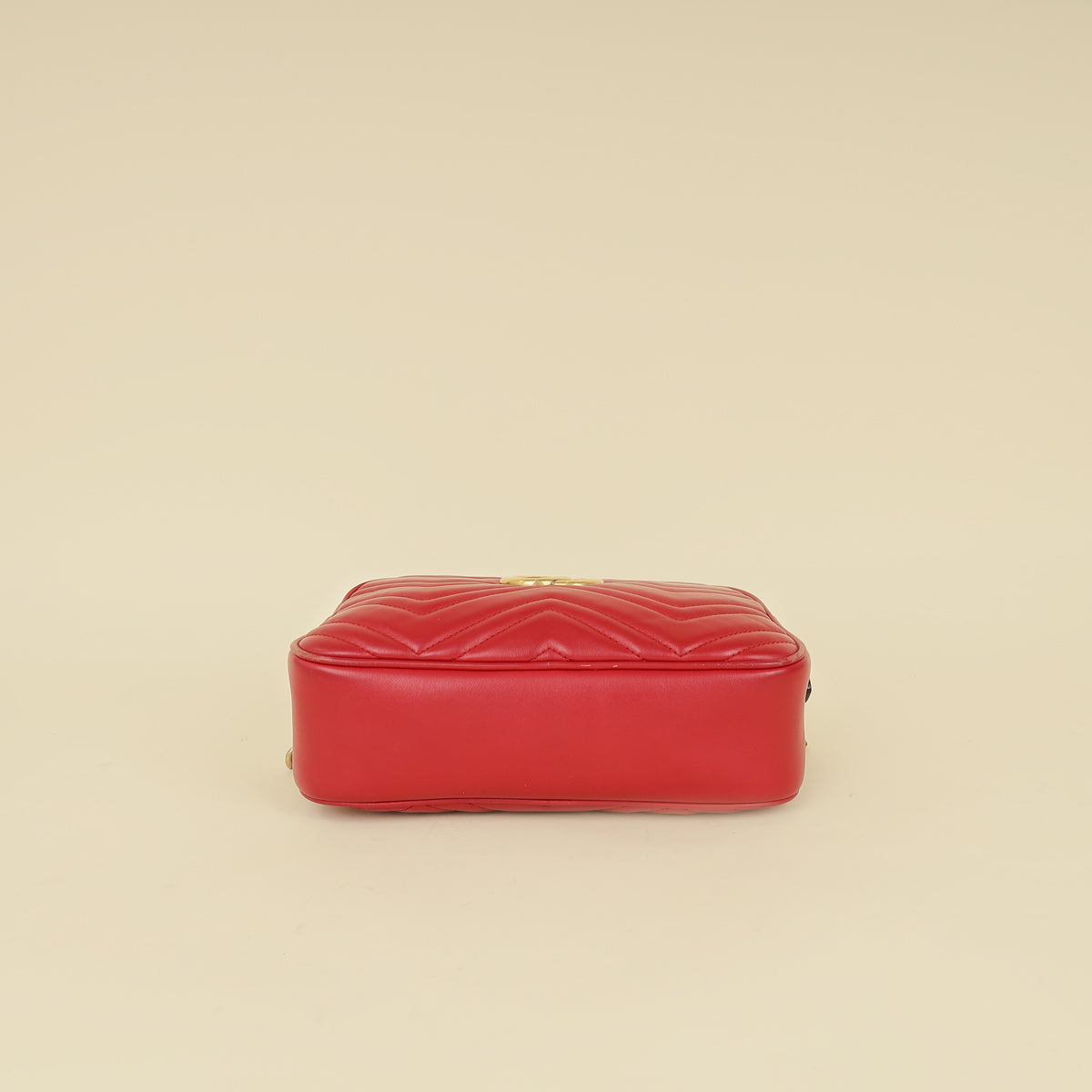 Gucci Red GG Marmont Camera Small Bag