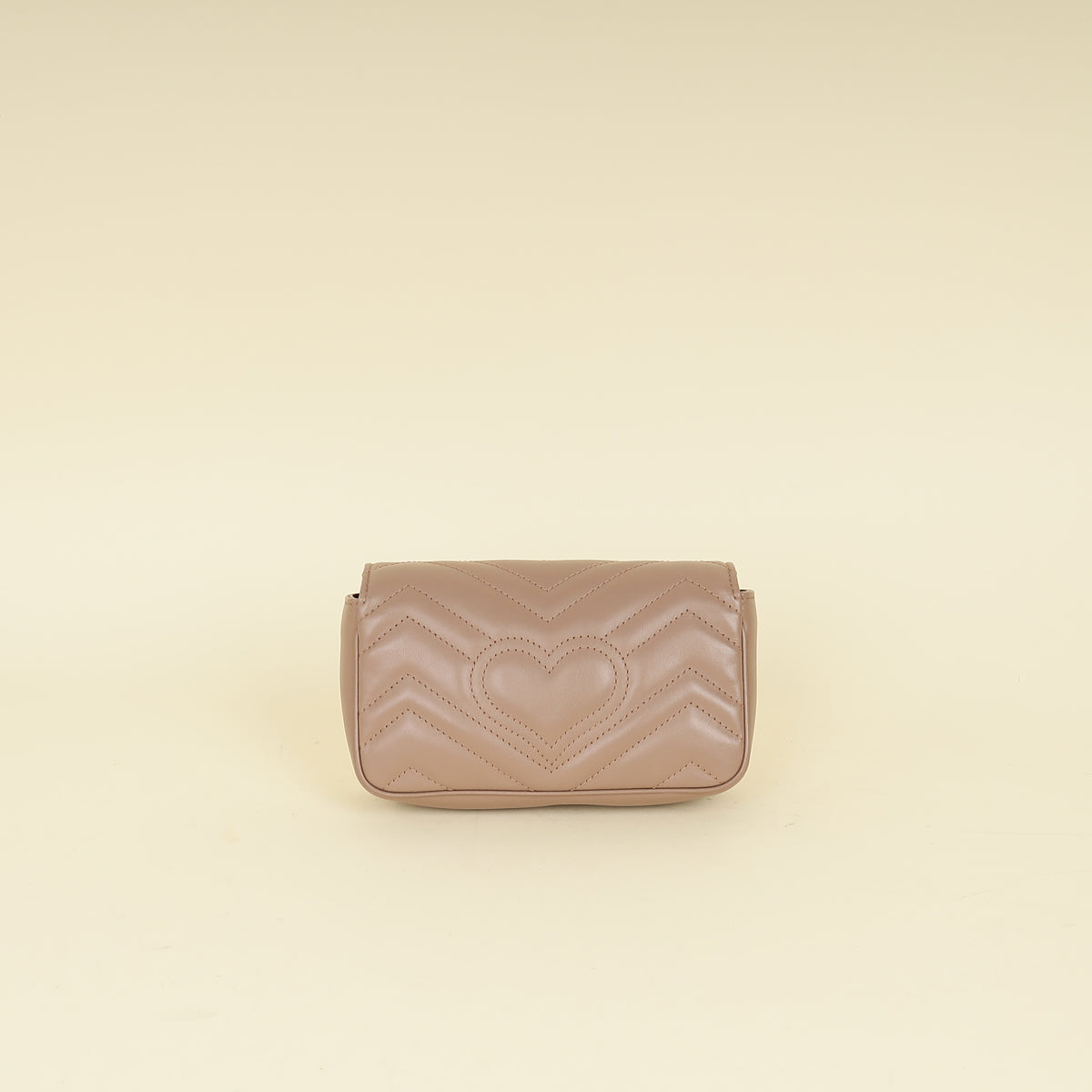 Gucci Dusty Pink GG Marmont Mini Shoulder Bag