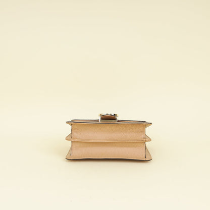 Gucci Nude Interlocking G Small Shoulder Bag