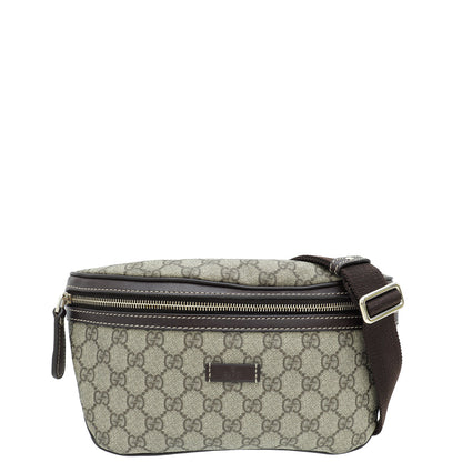 Gucci Brown GG Supreme Belt Bag