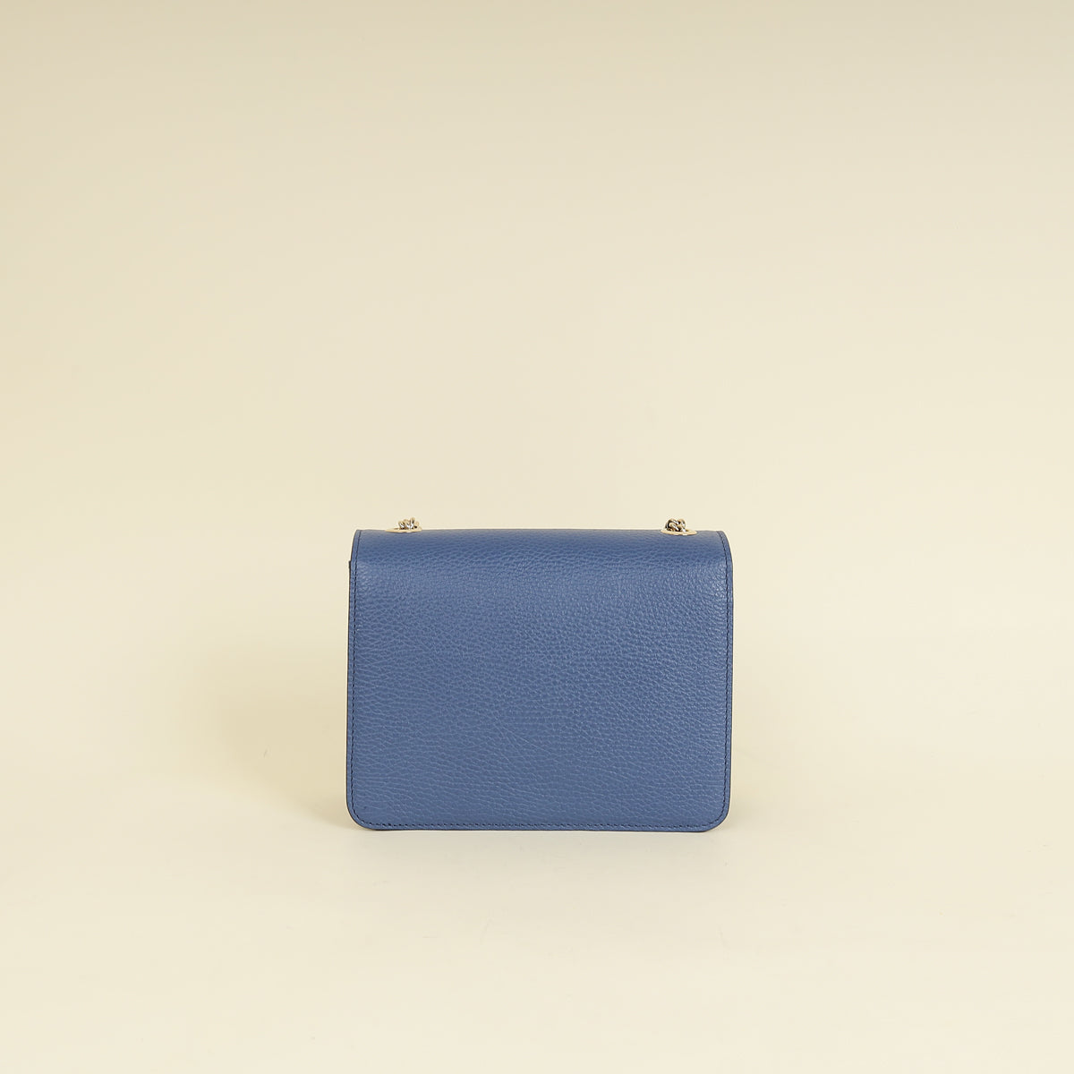 Gucci Blue Interlocking G Flap Small Shoulder Bag
