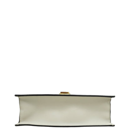 Gucci White Sylvie Small Shoulder Bag